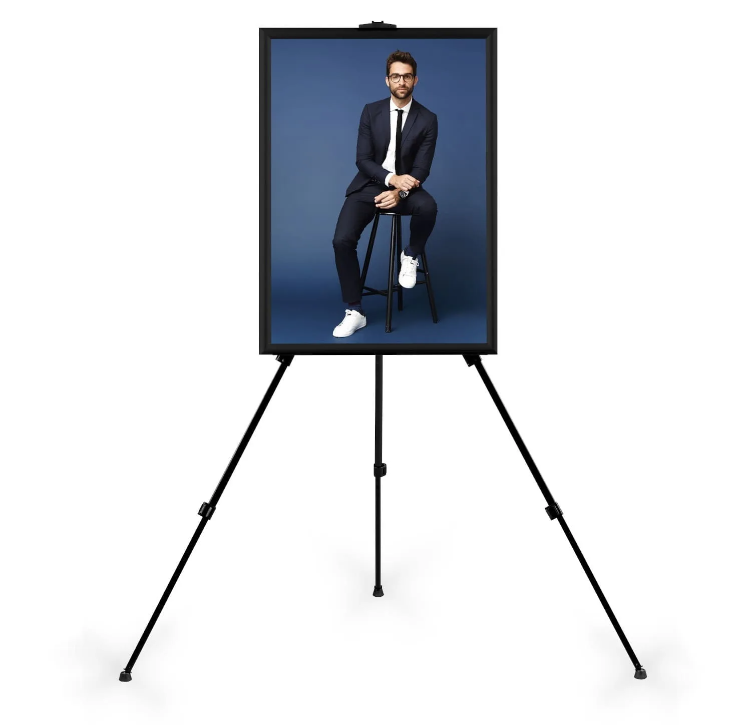 Metal easel