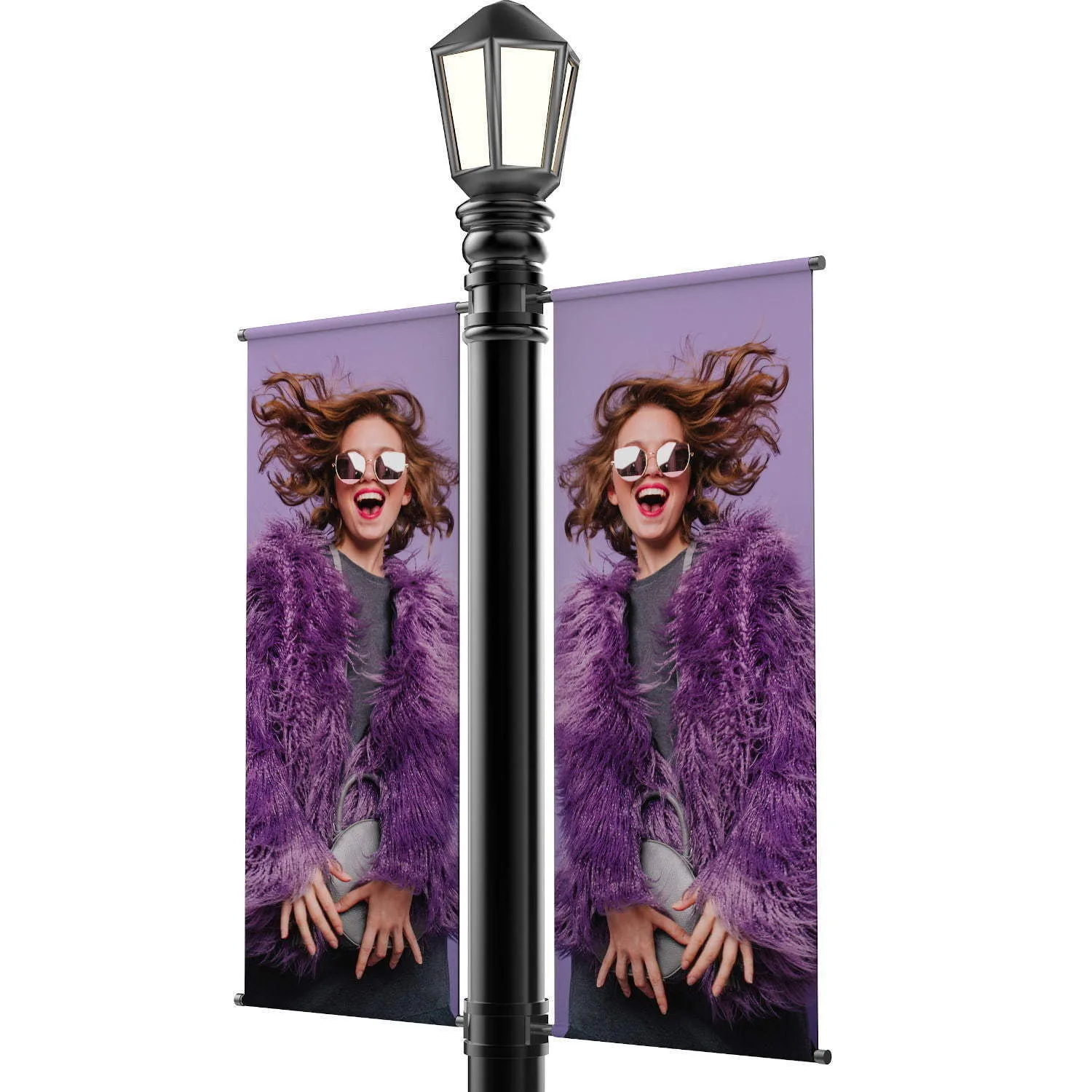 AVENUE BANNER/FLAG SYSTEM - DOUBLE