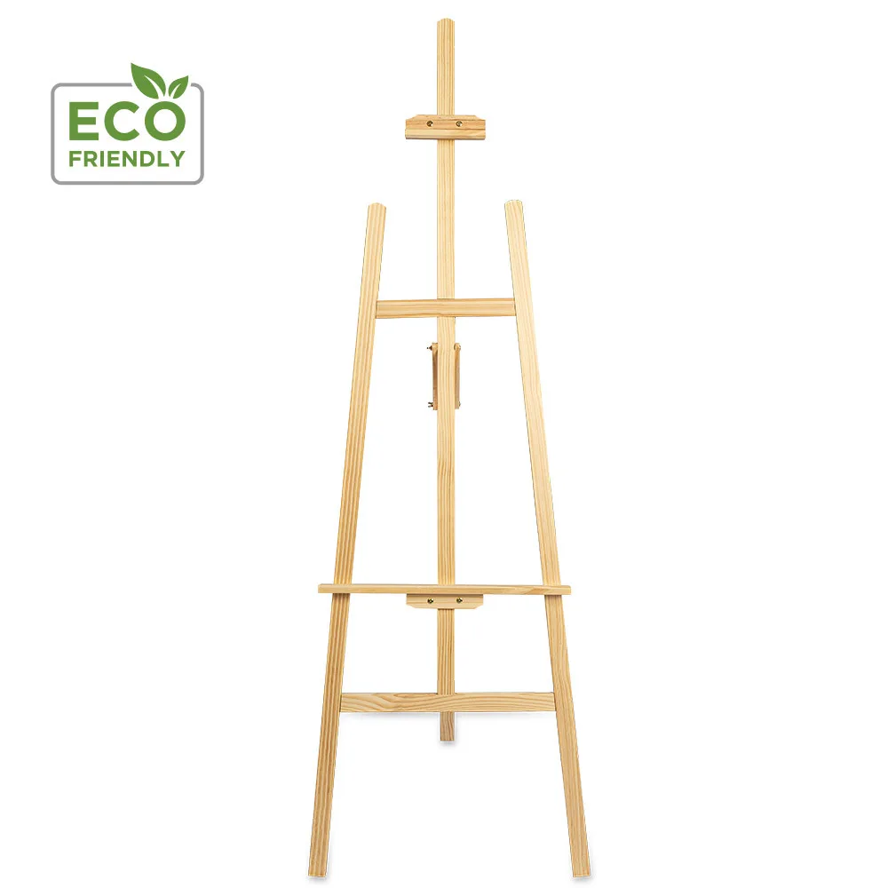 Wooden easel - natural