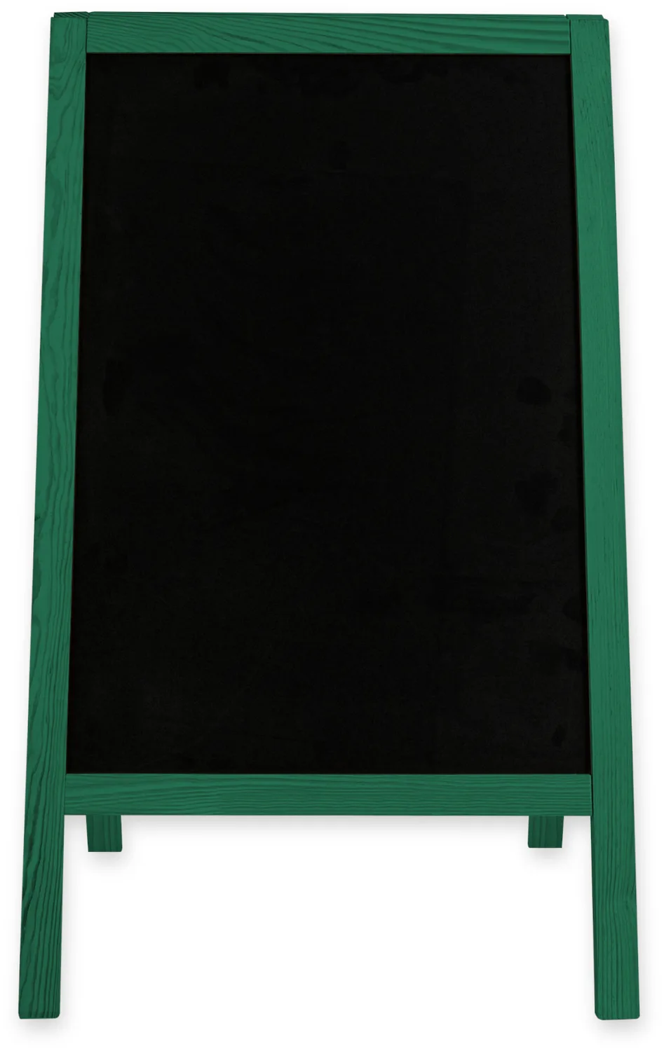 Chalkboard trotuāra zīme Classic S (51x90 cm) – zaļš — foto 3
