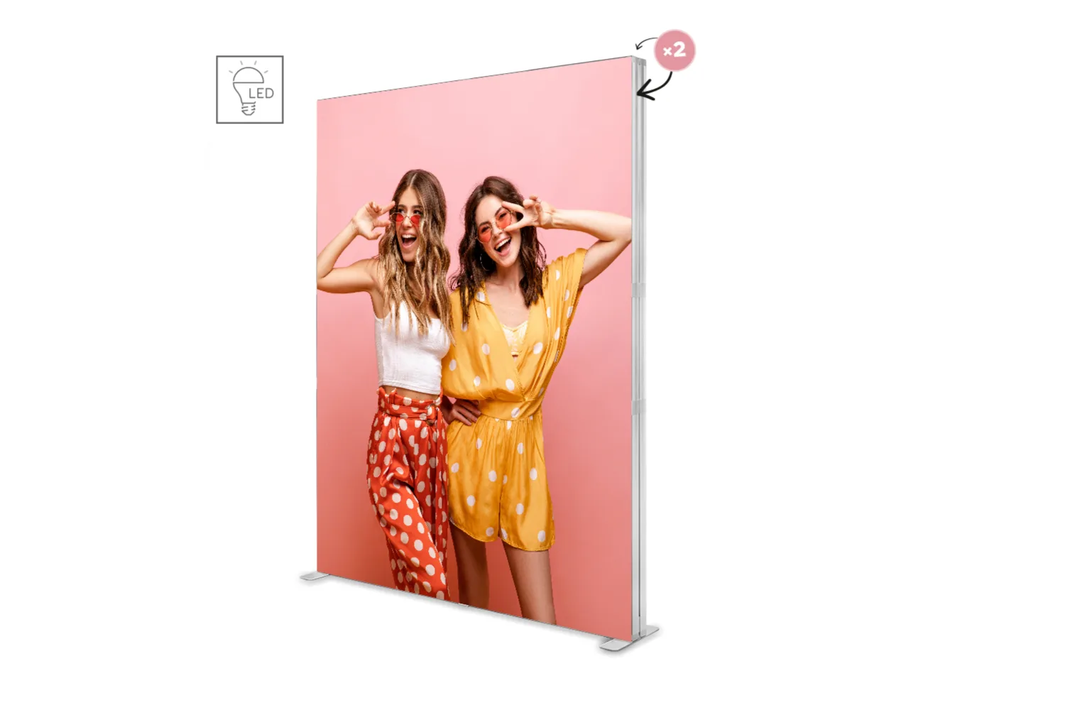 LED BOX™ PRO WALL 200x250