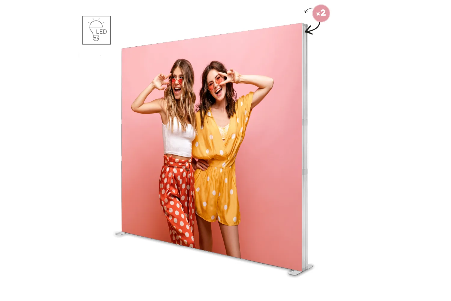 LED BOX™ PRO WALL 285x250