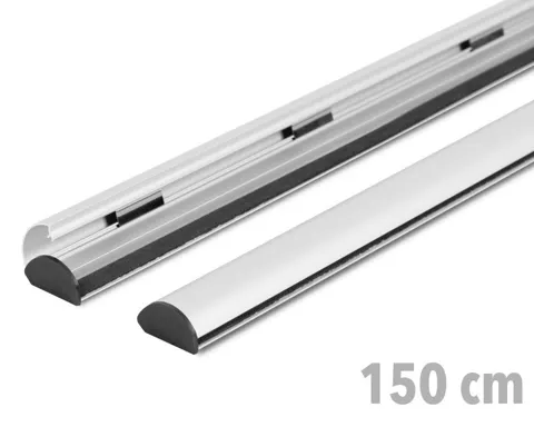 Clip poster rails 150 cm
