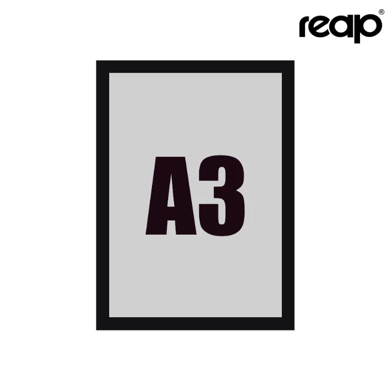 Magnetic frame A3 (black)