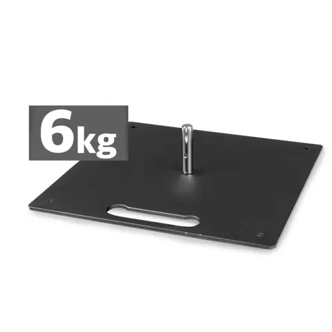 Square plate 6 kg