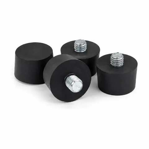 Rubber feet for metal plates (4 pcs.)