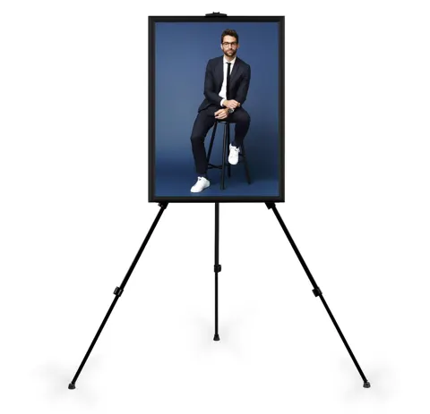 Metal easel