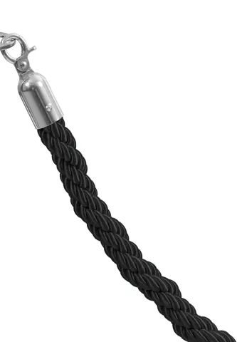 black rope - chrome lock