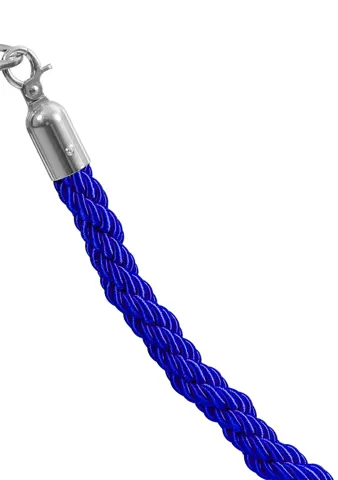 Blue rope - chrome lock