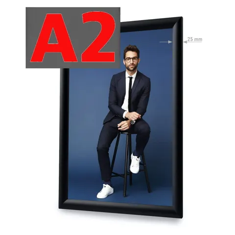 Snap frame Standard A2 (black)