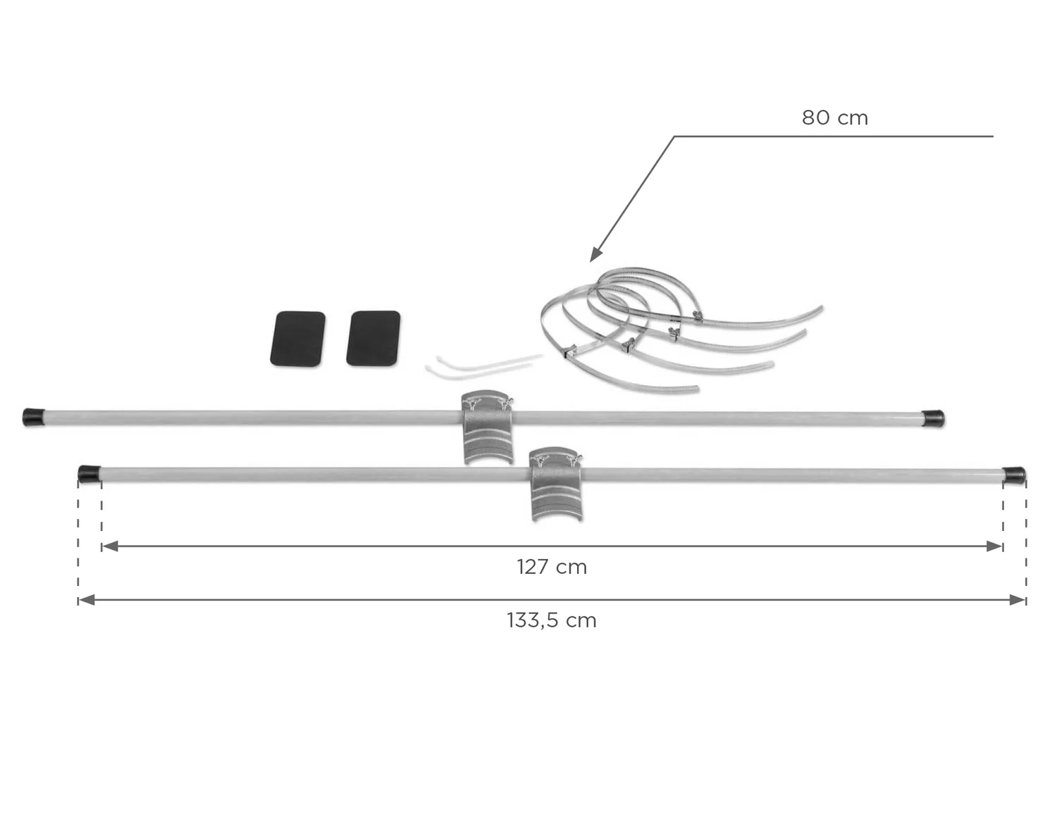 AVENUE BANNER/FLAG SYSTEM - DOUBLE (without printing) — foto 5