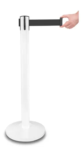 BARRIER POST "PREMIUM" - WHITE, BLACK BELT