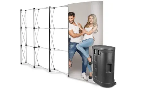 POP UP Straight 3x4 in a case counter