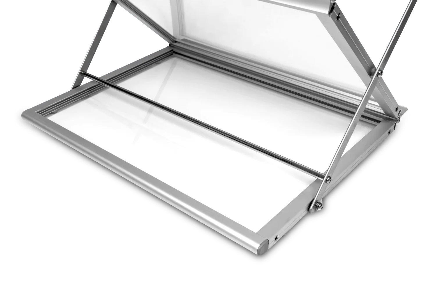 Montana prospektu stends A3 ar somu - sudrabs — foto 3