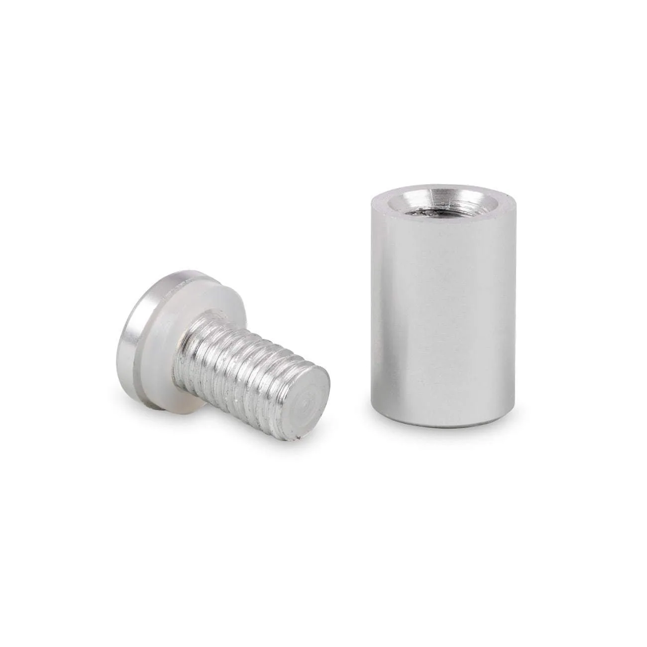 Standoff of aluminium, silver matt — foto 2