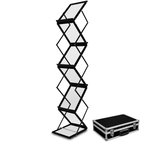 Montana brochure holder A4 in a case - black