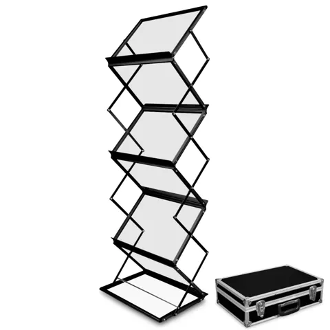 Montana brochure holder A3 in a case - black