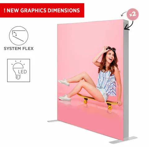 LED BOX™ PLUS WALL 200x200