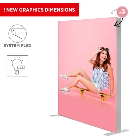 LED BOX™ PLUS wall 200x240