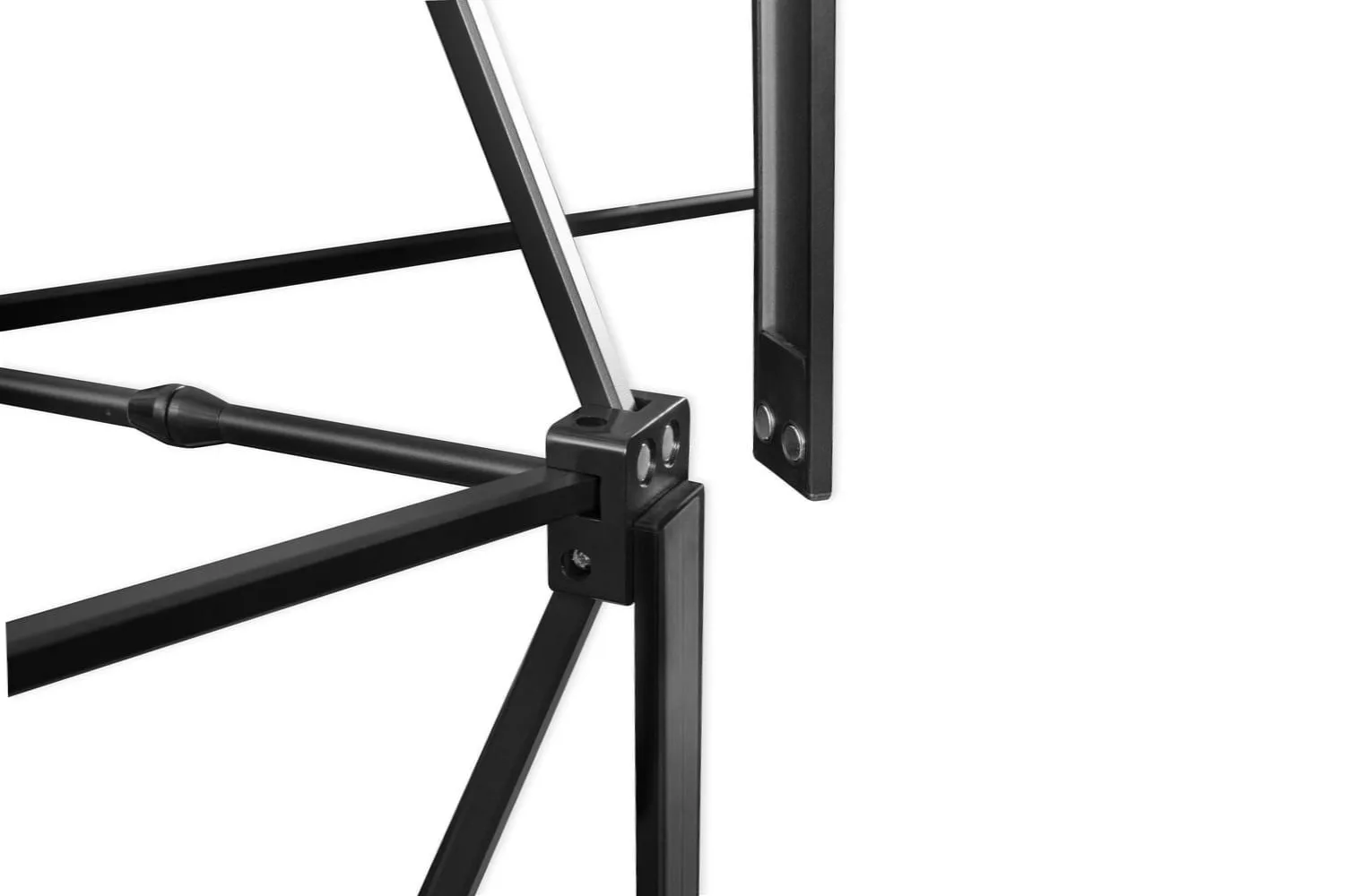 Black Pro Magnetic Pop Up Wall 3x3 straight in a case counter — foto 6