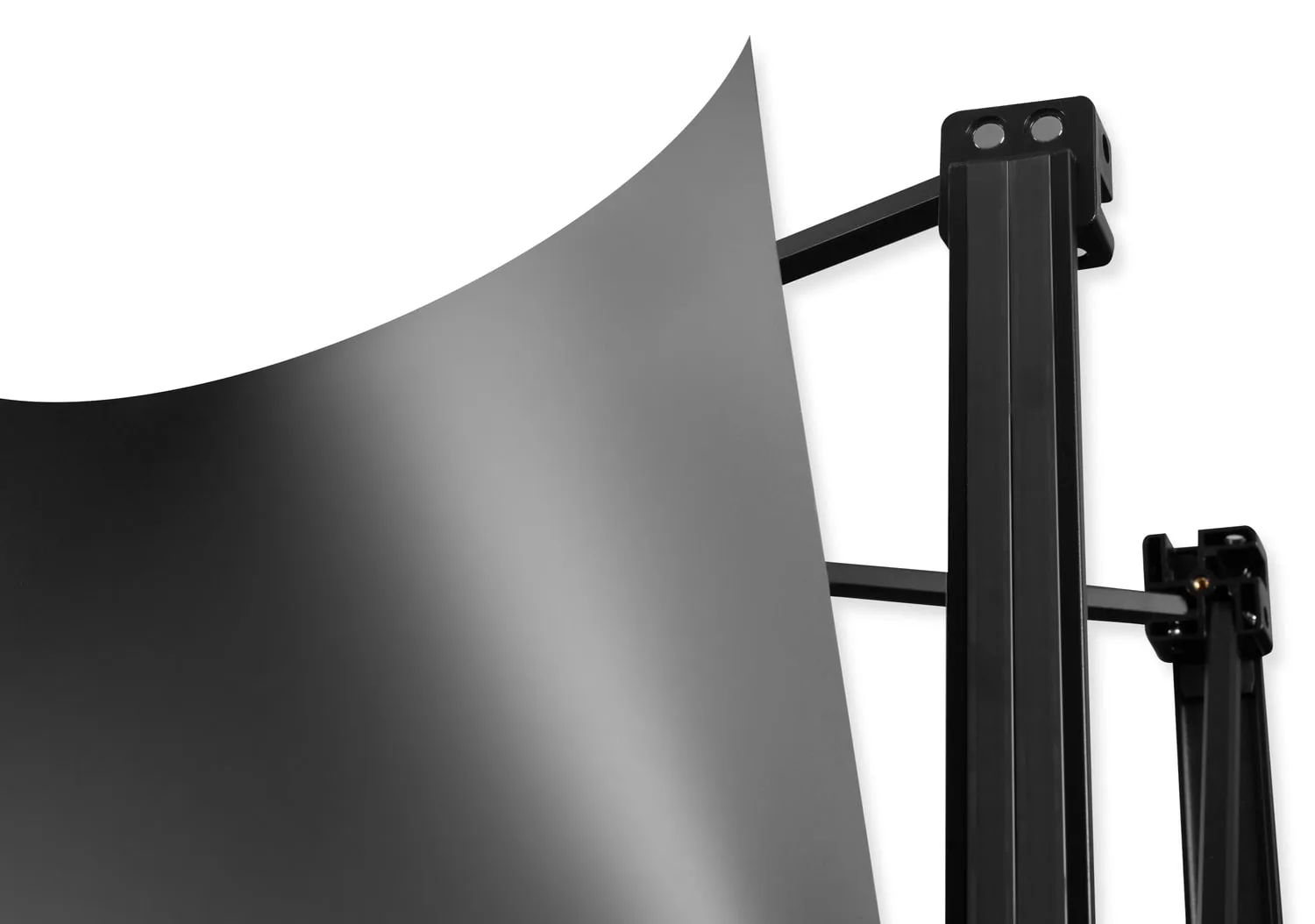 Black Pro Magnetic Pop Up Wall 3x3 straight in a case counter — foto 10