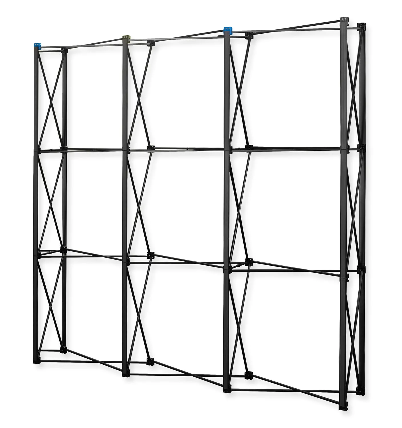 Black Pro Magnetic Pop Up Wall 3x3 straight in a case counter — foto 11