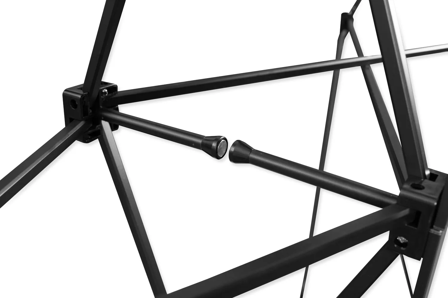 Black Pro Magnetic Pop Up wall 3x4 straight in a case counter — foto 10