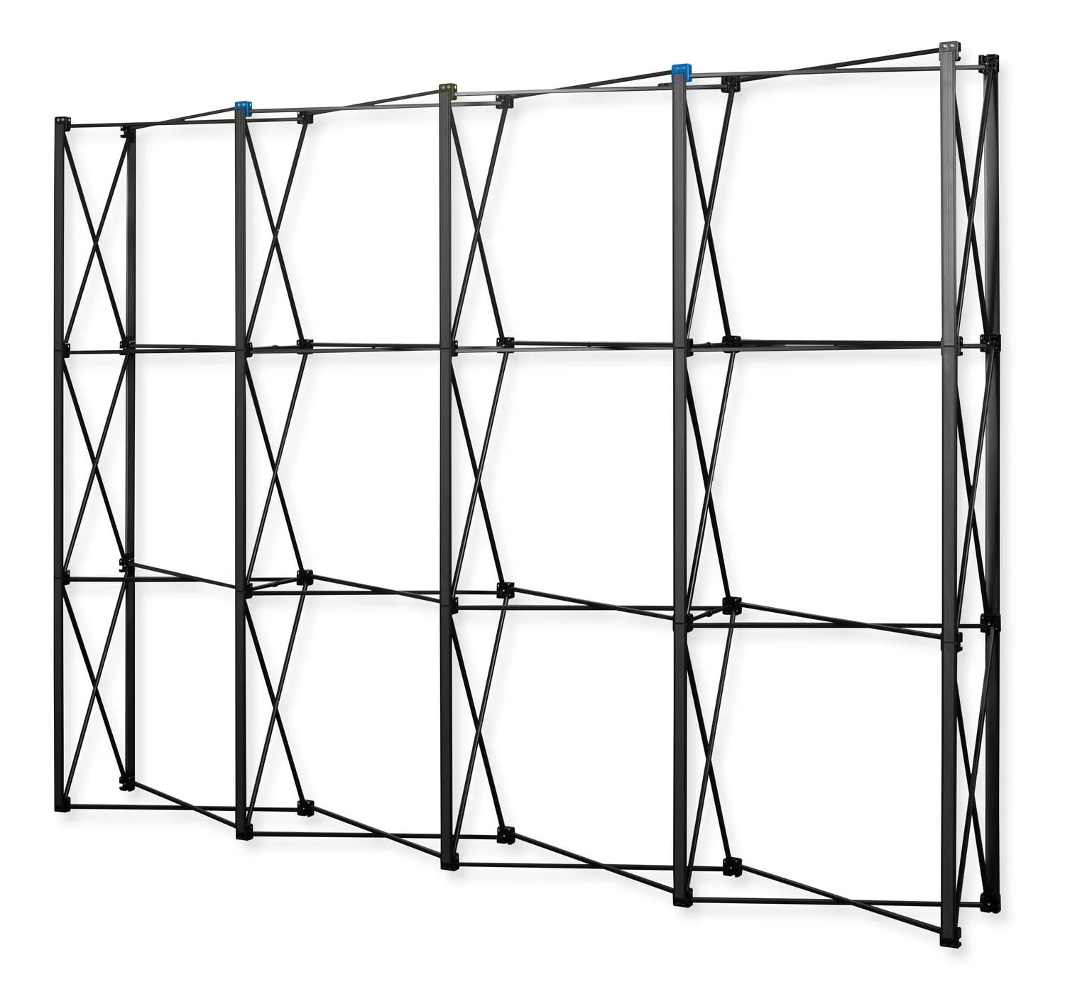 Black Pro Magnetic Pop Up wall 3x4 straight in a case counter — foto 11