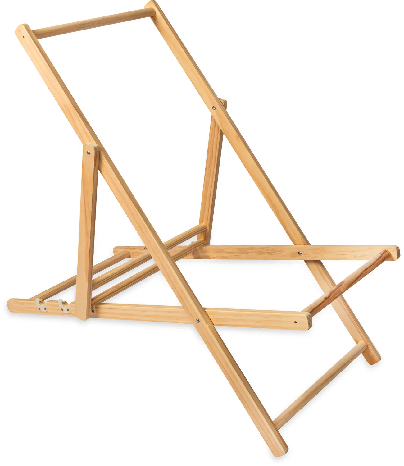 Wooden lounger for self-assembly — foto 6