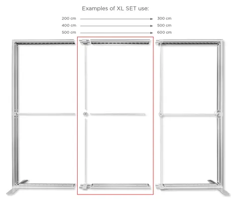 LUNIX™ XL set 100 (horizontal)
