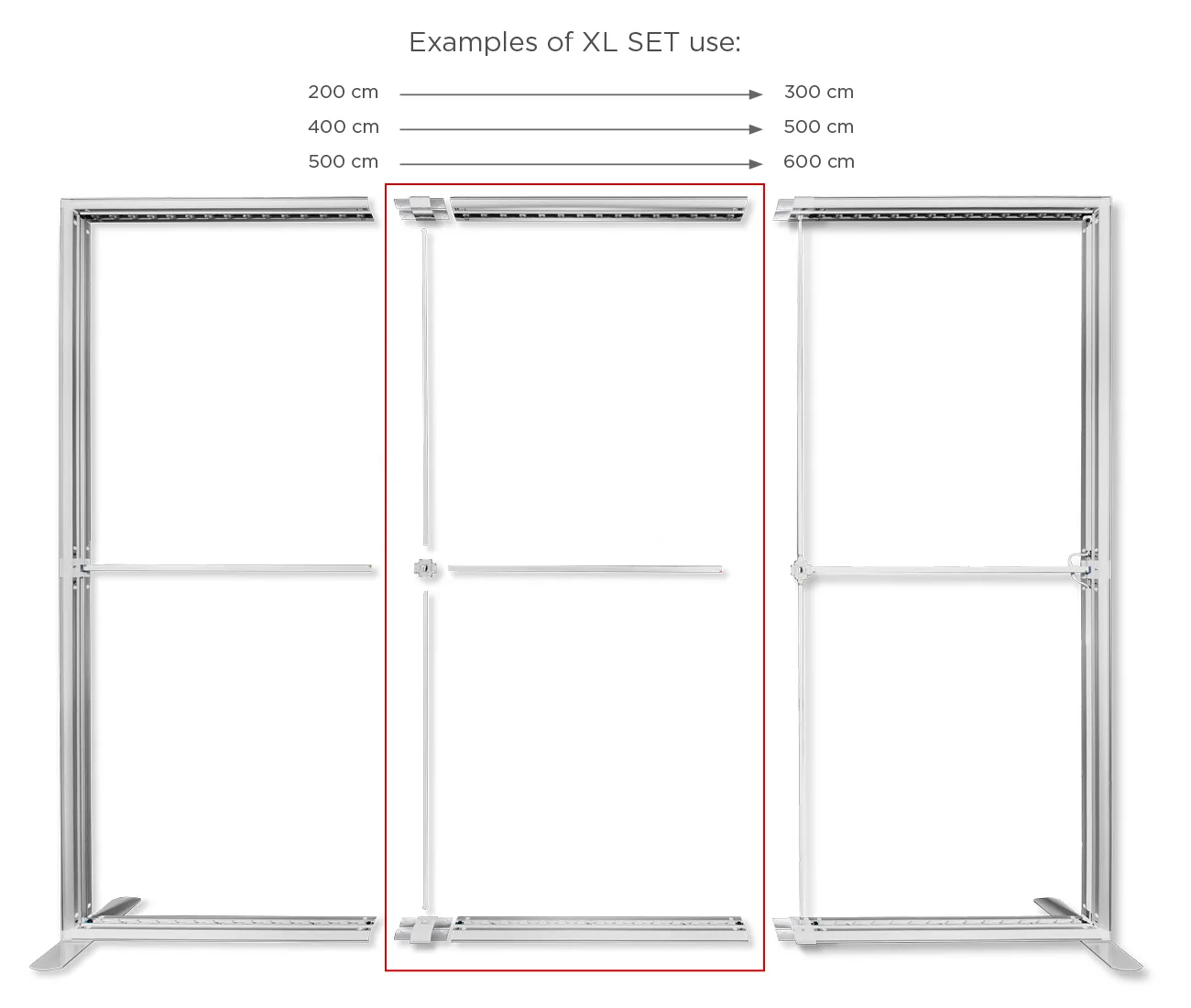 LUNIX™ XL set 100 (horizontal)