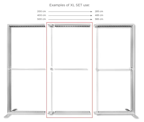 LUNIX™ XL set 85 (horizontal)