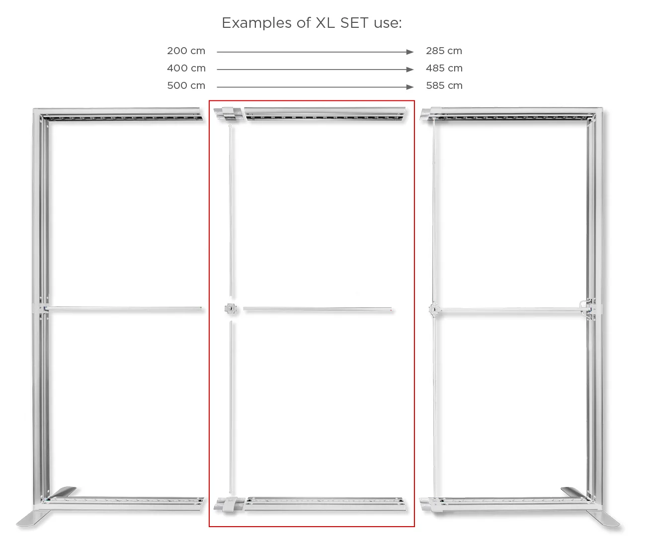 LUNIX™ XL set 85 (horizontal)