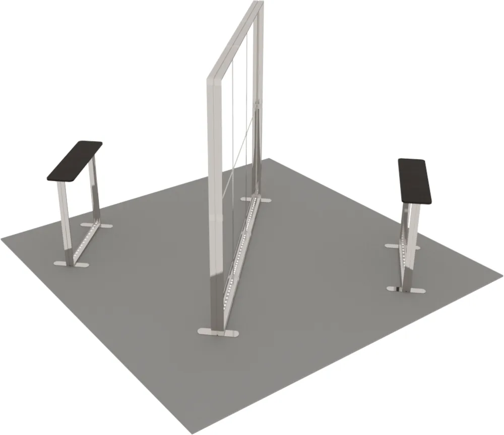 LUNIX™ exhibition booth 16 m² (4x4) island — foto 3