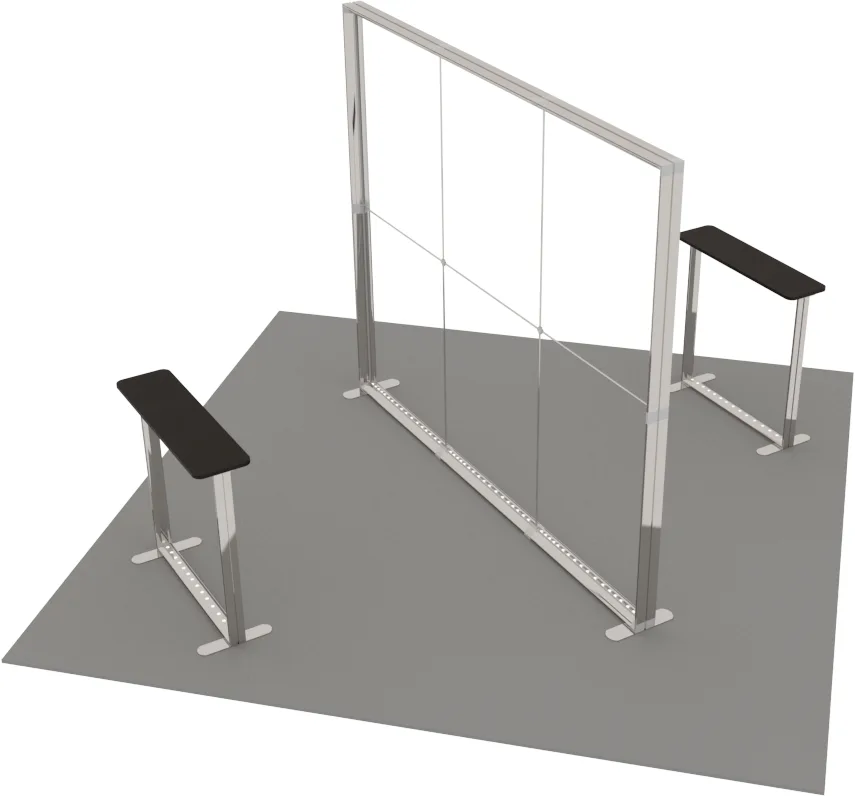 LUNIX™ exhibition booth 16 m² (4x4) island — foto 4