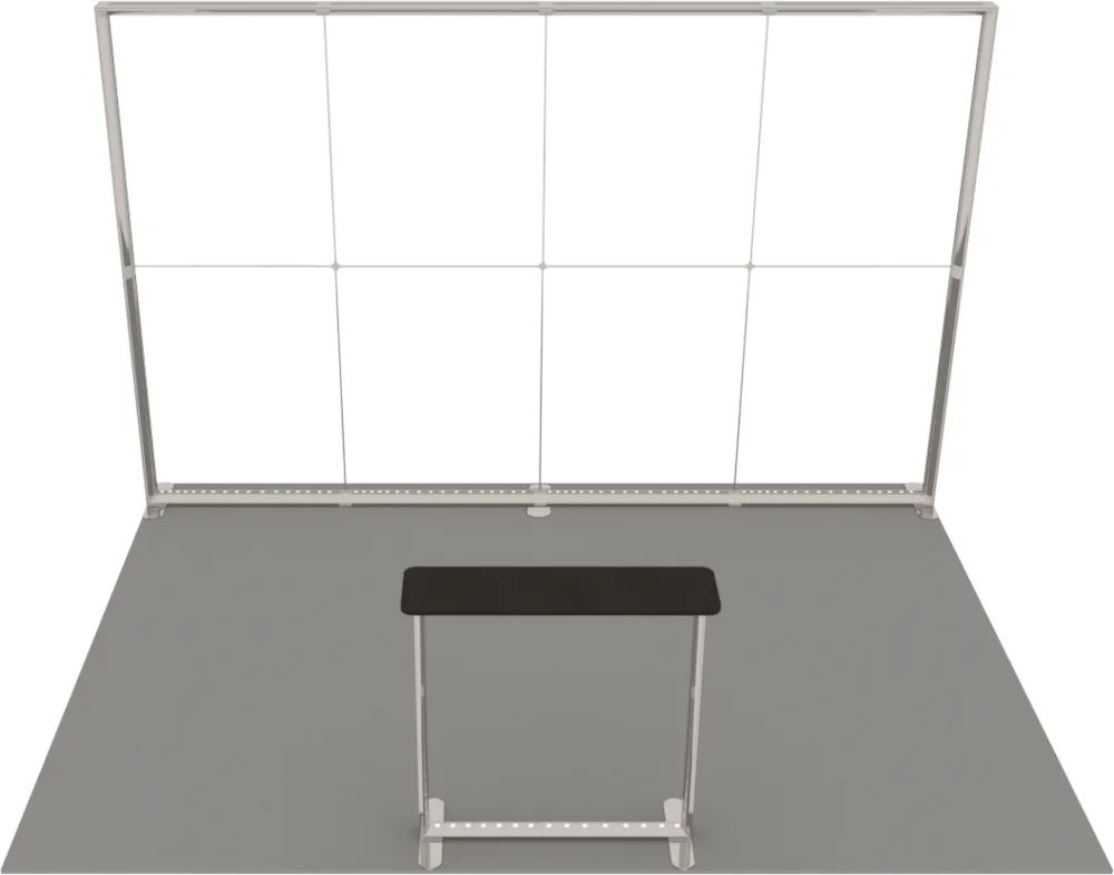 LUNIX™ izstādes stends 12 m² (4x3), pussala — foto 6