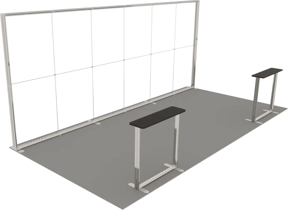 LUNIX™ izstādes stends 18 m² (6x3), pussala — foto 6