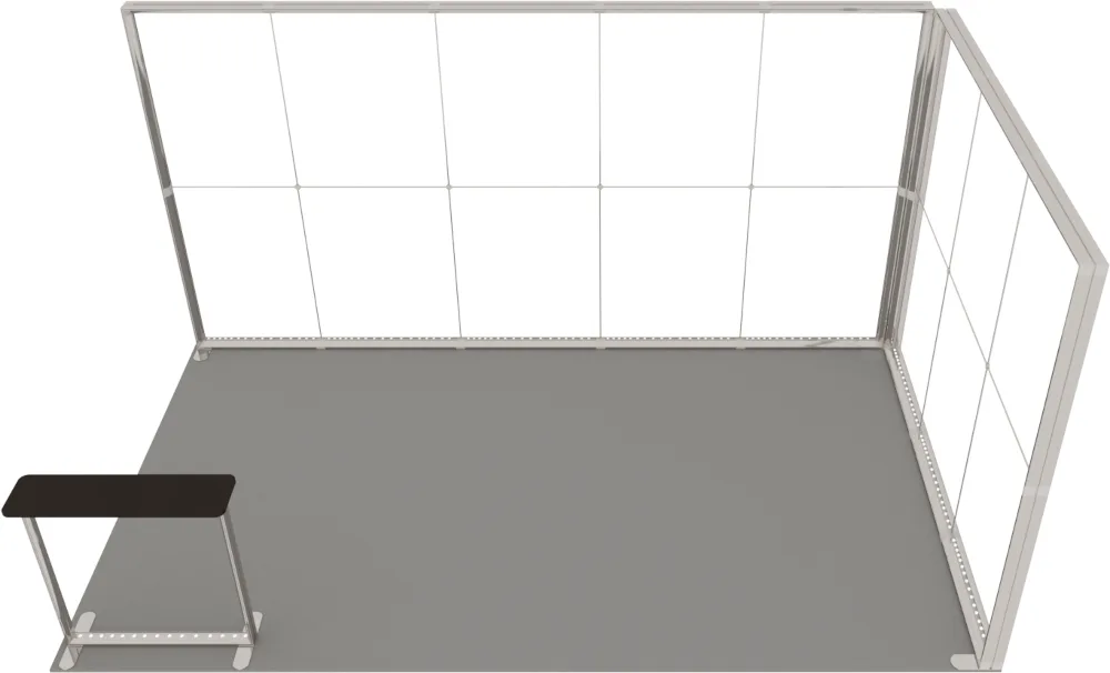 LUNIX™ exhibition booth 15 m² (5x3) corner — foto 6