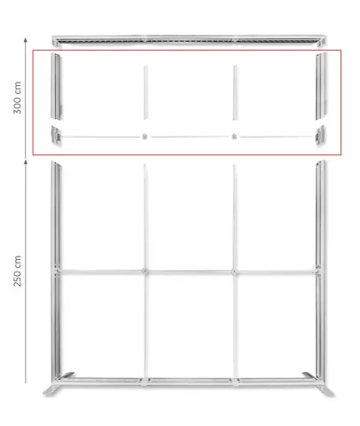 Height increase set for LUNIX™ 285x250 cm