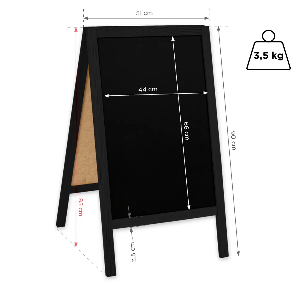 Chalkboard sign Classic — foto 6