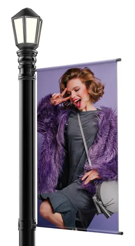 Avenue XL banner/flag system - single
