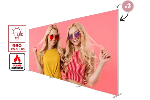 Backlight wall 600x250