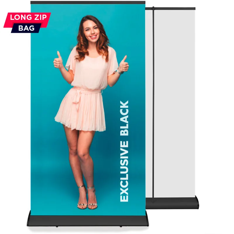 Roll up Exclusive Black 120x200 (without printing)