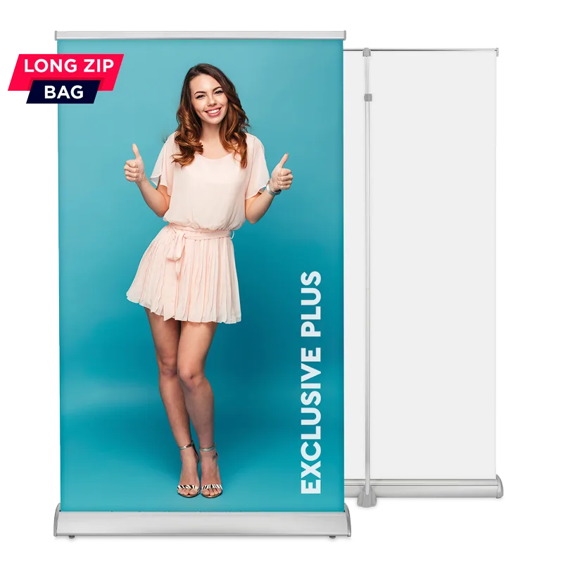 Roll up Exclusive Plus 120x220 - telescopic pole (without printing)