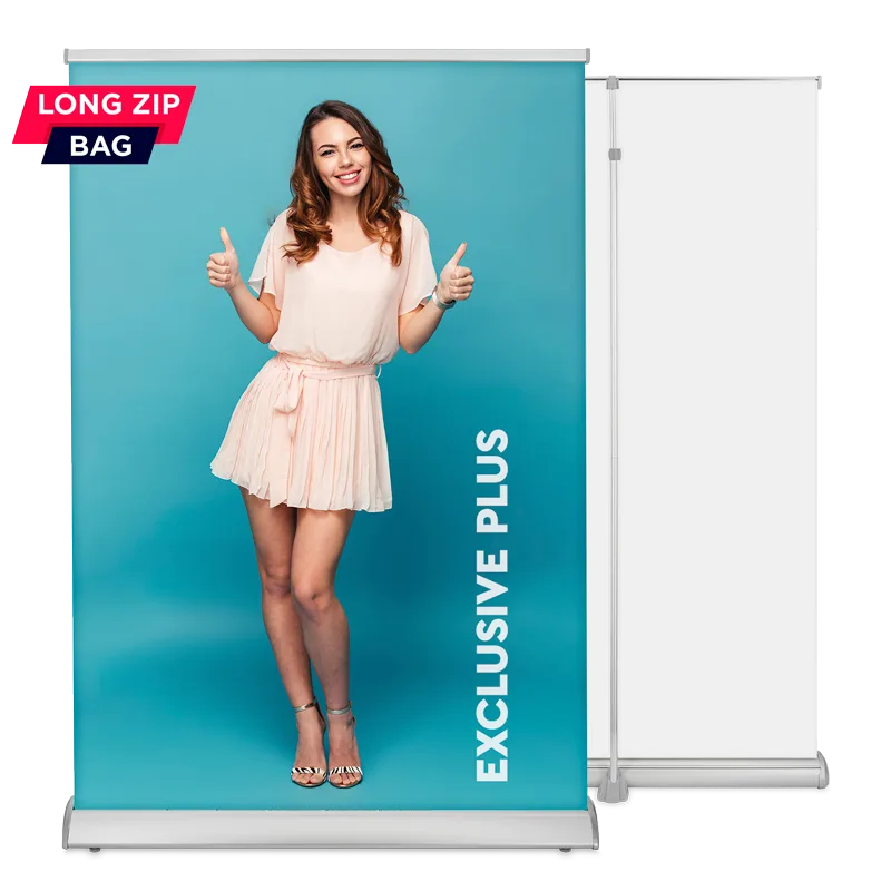 Roll up Exclusive Plus 150x220 - telescopic pole (without printing)
